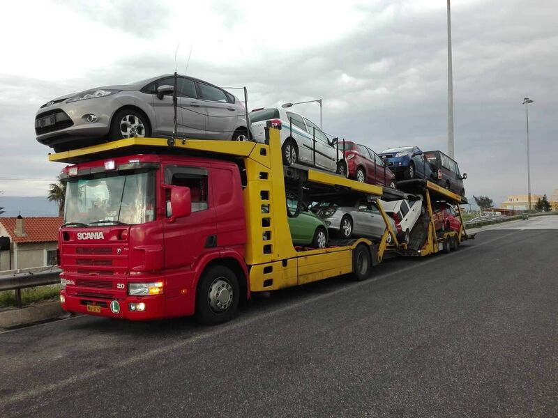 Scania 124/420 με αυτοκινητάμαξα Kassbohrer SuperTrans