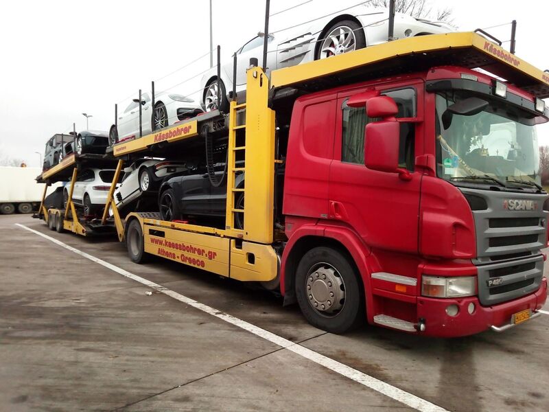 Scania R/420 με αυτοκινητάμαξα Kassbohrer SuperTrans